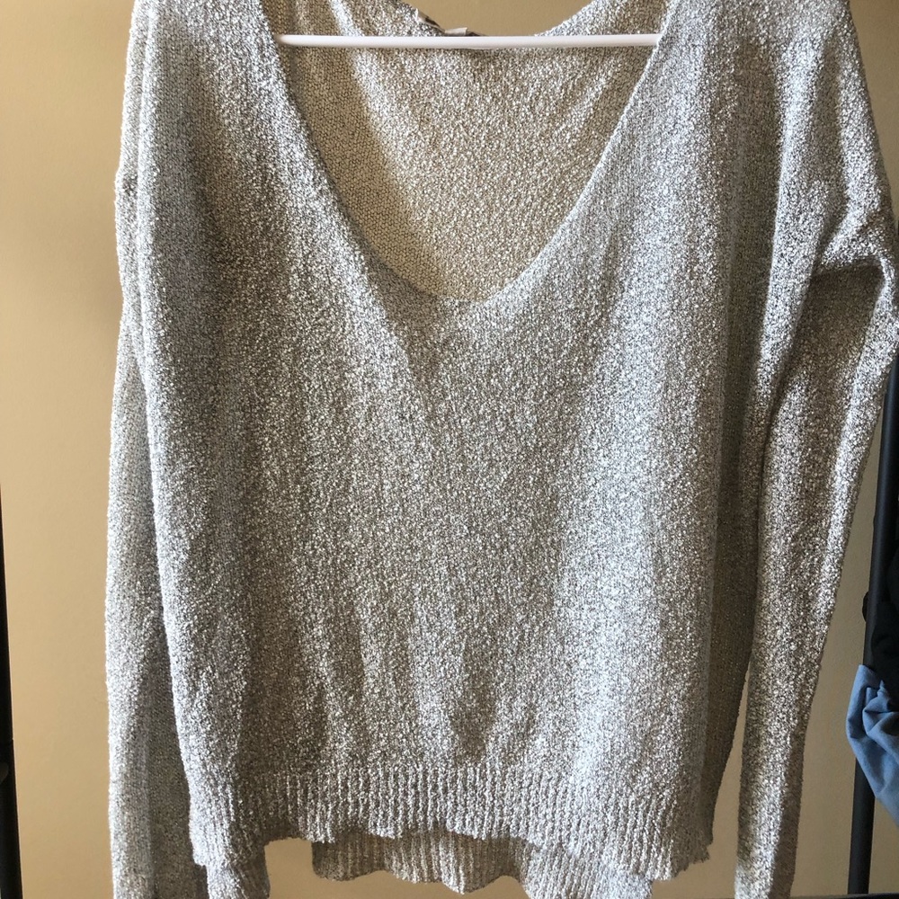Lightweight Grey Layering Sweater